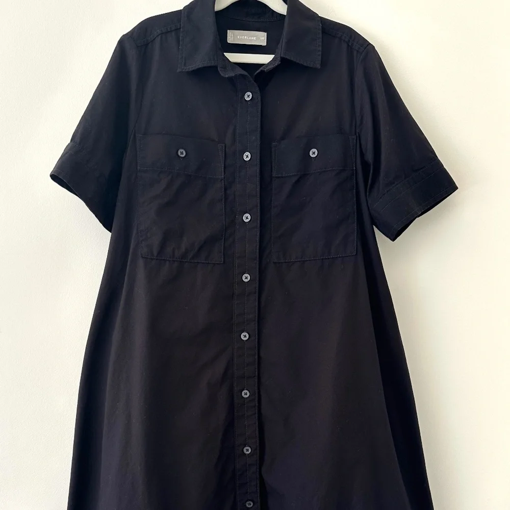Everlane Day Tripper Dress - Black XXS - Picture 5 of 10